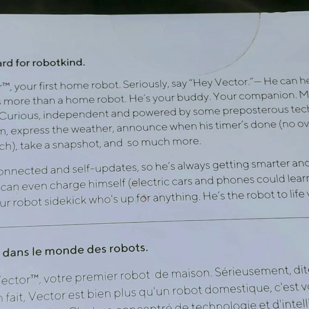 Vector Robot - Black